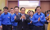 Thủ tướng Phạm Minh Chính tham dự Chương trình đối thoại với thanh niên Việt Nam năm 2025 
