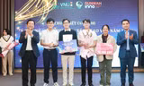 Nhóm sinh viên trường ĐH Công nghệ giành giải Nhất cuộc thi Ý tưởng khởi nghiệp - sáng tạo VNU 2022