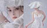 Nàng mẫu Thu Huyền hóa thân tựa ‘nàng tuyết giữa trời hạ’