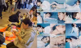 Đổi card kiểu mới như fan SEVENTEEN: Hô biến góc ga tàu thành nơi giao dịch