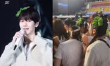 Concert của Baekhyun EXO tại TP.HCM: Khán đài biến thành "vườn rau xà lách"