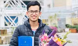 Phó Chủ tịch Hội Sinh viên Campuchia tại Việt Nam đang học tại Đại học Xây dựng
