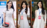 Dàn thí sinh 'rủ' nhau mặc sắc trắng tinh khôi tới sơ khảo phía Nam