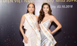 Minh Tú và quán quân Miss Supranational Vietnam 2018 Ngọc Châu.