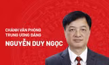 Chân dung Chánh Văn phòng Trung ương Đảng Nguyễn Duy Ngọc