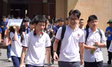 Thí sinh tham gia dự thi lớp 10 Trường THPT chuyên Khoa học Tự nhiên vừa qua. Ảnh: Trường ĐH Khoa học Tự nhiên 