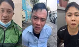 Từ trái qua, đối tượng Lợi, Mạnh và Tuấn Anh