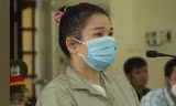 Bị cáo Phùng Thị Nga tại toà.