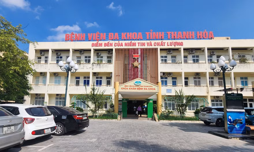 Bệnh viện Đa khoa tỉnh Thanh Hóa Ảnh: Phạm Trường