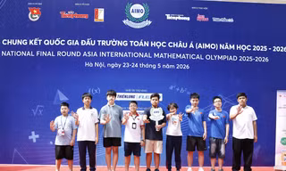 Chung kết Quốc gia AIMO 2026: Điểm chung giữa "tân binh" và đương kim HCV quốc tế 