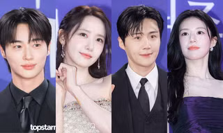 Thảm đỏ Rồng Xanh 2026: Gấp đôi má lúm Kim Seon Ho - Byeon Woo Seok, Bo Young ỏn ẻn