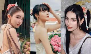 Giới trẻ Thái Lan sáng tạo với trend cài tóc hoa Malai, chụp ảnh với hoa sen