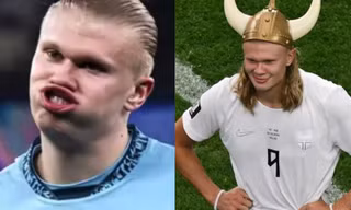 Ở đây có cả "rổ meme" của Erling Haaland - cầu thủ gây hài nhất World Cup 2026