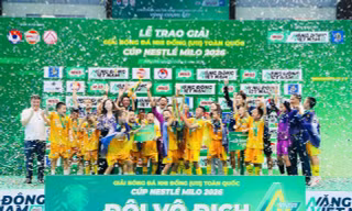 CLB Hà Nội lần đầu vô địch Giải bóng đá U11 toàn quốc 