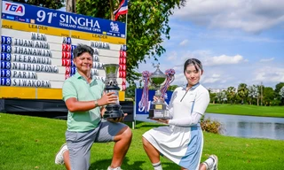 Nguyễn Tuấn Anh vô địch Singha Thailand Amateur Open 2025.