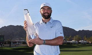 Scottie Scheffler 'dạo chơi' giữa sa mạc, vô địch The American Express với cách biệt bốn gậy