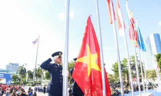 Lễ thượng cờ Đoàn Thể thao Việt Nam tại SEA Games 33: Tự hào và đầy quyết tâm