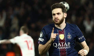 PSG loại 10 người Monaco, lần thứ 14 liên tiếp vào vòng 1/8 Champions League