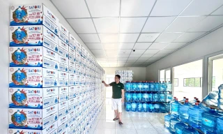 Hàng trăm tấn hàng tập kết, sẵn sàng racekit cho Tiền Phong Half Marathon