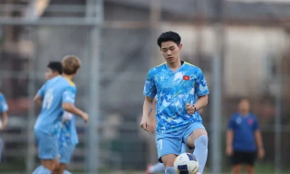 Tiền đạo Nguyễn Đình Bắc: 'U22 Việt Nam đã sẵn sàng hướng tới chiến thắng'