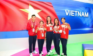 Đoàn Thể thao Việt Nam có mặt tại Thái Lan, bắt đầu chiến dịch SEA Games 33 Tr