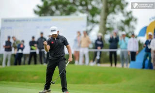 Tuyển thủ Quốc gia Nguyễn Trọng Hoàng 'săn' danh hiệu đầu tiên tại Tiền Phong Golf Championship