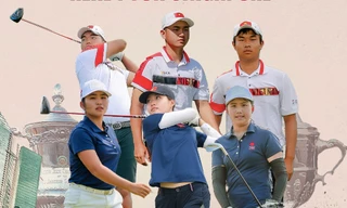Anh Minh, Chúc An dự giải Vô địch golf Nghiệp dư Đồng đội Thế giới