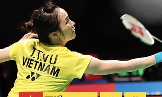 Vũ Thị Trang theo chân Thùy Linh vào vòng 2 Giải vô địch cầu lông thế giới 2025