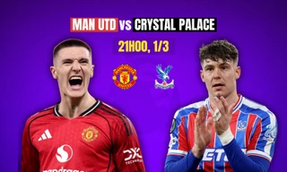 Nhận định MU vs Crystal Palace, 21h00 ngày 1/3: Thử thách cho HLV Carrick 