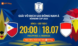 Nhận định U23 Philippines vs U23 Indonesia, 20h00 ngày 18/7: Khó có bất ngờ