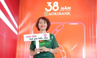 Các gian hàng hút khách tại Expo Tiền Phong Marathon 2026