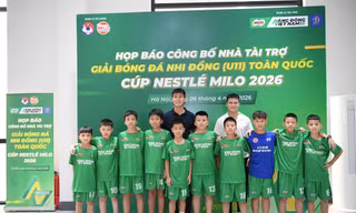 24 đội tranh tài tại Vòng chung kết Giải Bóng đá Nhi đồng (U11) toàn quốc 