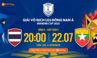 Nhận định U23 Thái Lan vs U23 Myanmar,20h00 ngày 22/7: Vé bán kết trong tầm tay