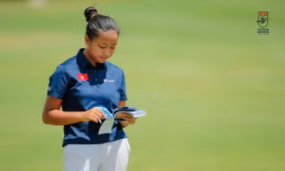 Ba golfer 12 tuổi tranh tài tại Giải Vô địch Golf Quốc gia - Gia Lai 2025