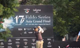 Nguyễn Trọng Hoàng vô địch bảng U16 nam Faldo Series Asia Grand Final 2026
