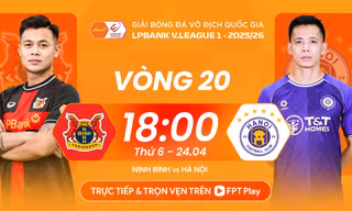 Nhận định Ninh Bình vs Hà Nội, 18h00 ngày 24/4: Trận cầu '6 điểm'