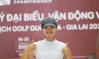 Lập hat-trick Vô địch Quốc gia, Lê Chúc An gửi thông điệp tới golfer trẻ: 'Nỗ lực hết mình, thành công sẽ đến'