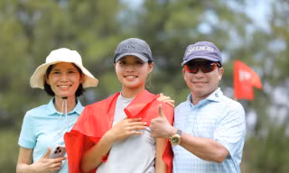 Từ cú HIO lịch sử đến 'hat-trick' Vô địch Quốc gia: Lê Chúc An viết tiếp kỳ tích golf Việt