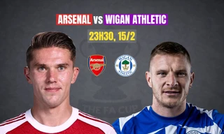 Nhận định Arsenal vs Wigan, 23h30 ngày 15/2: Chênh lệch đẳng cấp