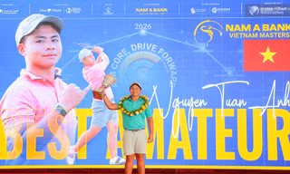 Nguyễn Tuấn Anh bảo vệ danh hiệu Best Amateur tại Vietnam Masters 2026