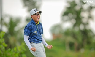 Nguyễn Quang Đại nối tiếp truyền thống gia đình, vô địch VGA Junior Tour 2025