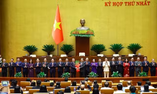 [ẢNH] Quốc hội phê chuẩn việc bổ nhiệm Phó Thủ tướng, Bộ trưởng, thành viên Chính phủ