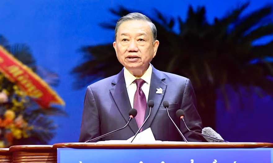Tổng Bí thư, Chủ tịch nước Tô Lâm phát biểu chỉ đạo Đại hội Đoàn XIII