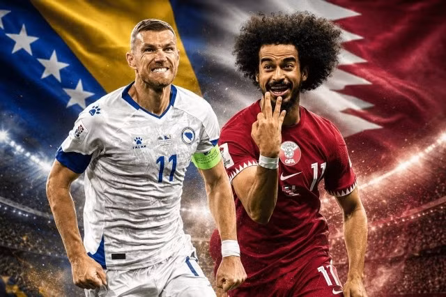 Bosnia &amp; Herzegovina và Qatar buộc phải có 3 điểm để nuôi hy vọng giành vé đi tiếp.