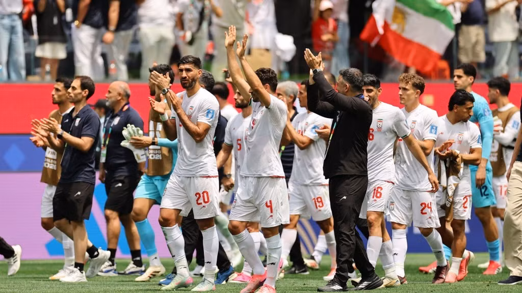 Iran xuất sắc cầm hòa Bỉ.