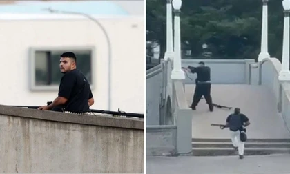 Tiết lộ gây sốc về hai nghi phạm vụ xả súng trên bãi biển Úc