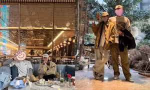 Con trai 4 tuổi của BinJin 'gây sốt' mạng xã hội với những bức ảnh đáng yêu