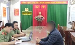 Công an làm việc với người đăng tải thông tin sai sự thật về vỡ hồ đập.