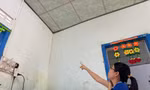 Dù mới được sửa chữa nhưng Trường mầm non Diên An ở thôn Phú An Nam đã xuống cấp.