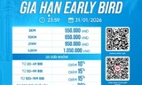 Tiền Phong Marathon 2026: Gia hạn ưu đãi Early Bird đến hết 31/01